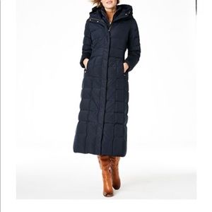 COLE HAAN Black Parka